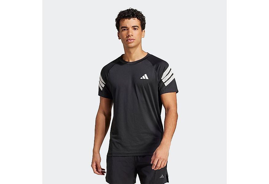 adidas Performance T-Shirt ICON 3-STREIFEN schmale Passform, mit CLIMACOOL günstig online kaufen