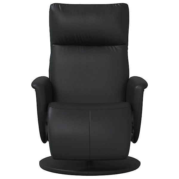 vidaXL Sessel Relaxsessel mit Fußteil Schwarz günstig online kaufen
