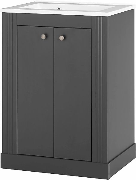 OTTO home Waschtisch "WESTMINSTER, Waschbeckenunterschrank inkl. Waschbecke günstig online kaufen