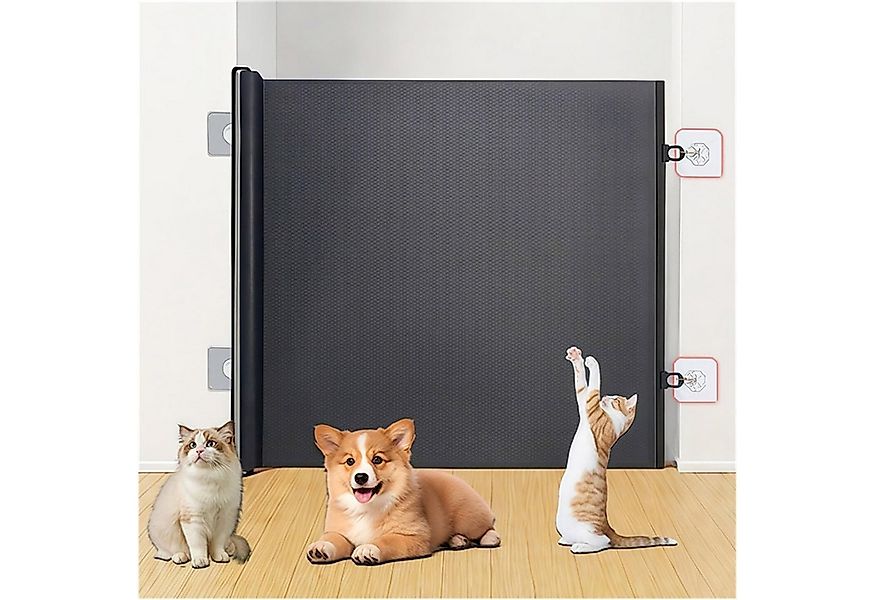 Beaface Türschutzgitter Treppenschutzgitter Ausziehbar Ohne Bohren Kindergi günstig online kaufen