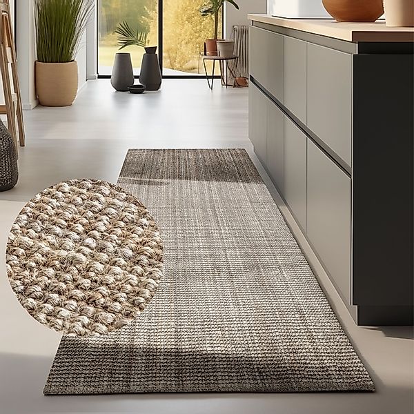 HANSE Home Teppich »Jaipur Juteteppich, als Läufer und in Rund«, rechteckig günstig online kaufen