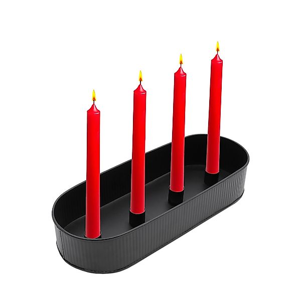 Spetebo Kerzenhalter als Schale aus Metall günstig online kaufen