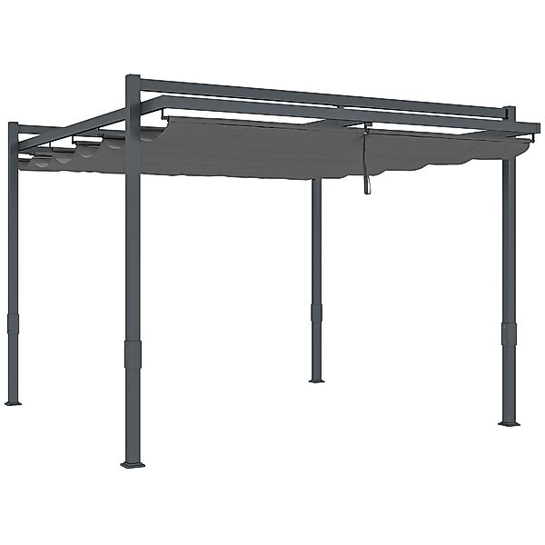 Outsunny Pavillon ca. 3,5x3m, mit verstellbares günstig online kaufen