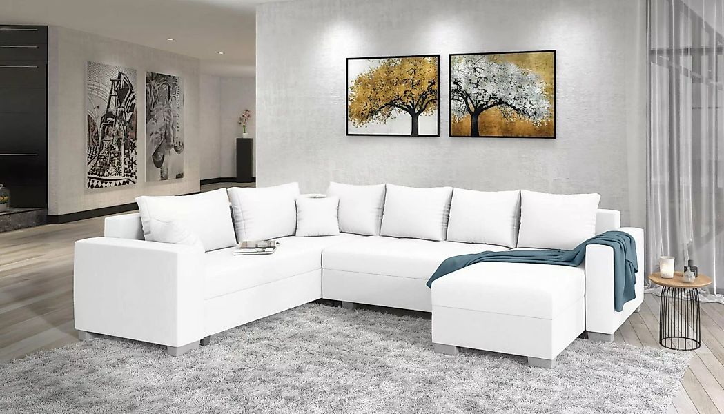 99rooms Wohnlandschaft Aterno, U-Form, Sofa, Bonellfederkern günstig online kaufen