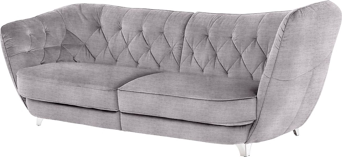 Leonique Big-Sofa "Retro", stylischer Hochlehner günstig online kaufen