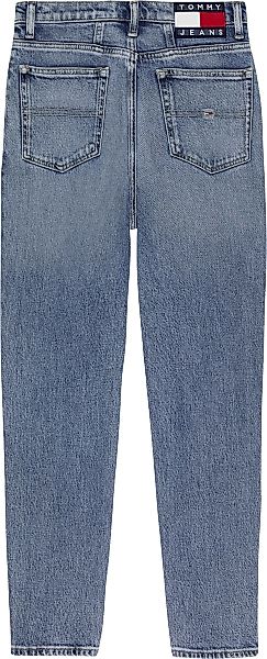 Tommy Jeans Mom-Jeans "MOM JEAN UHR TAPERED BG6171", mit gestickten Tommy J günstig online kaufen