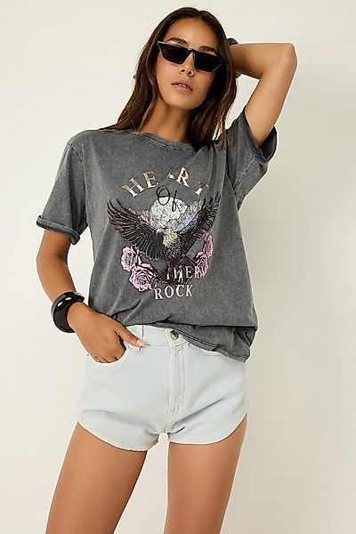 No Matter What T-Shirt Bedrucktes Oversize-T-Shirt günstig online kaufen