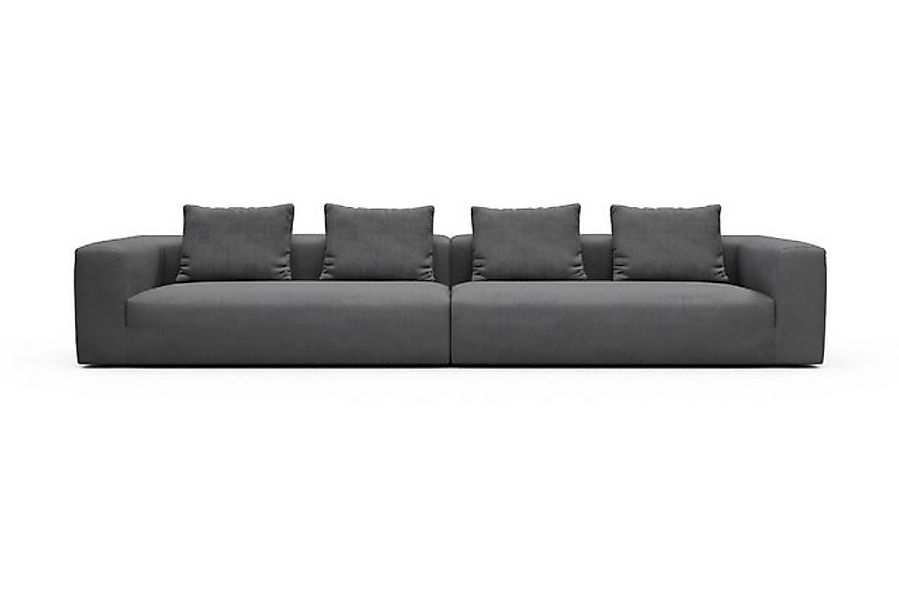 moebelfaktor Sofa Modular XXL Fred 5-Sitzer, Modular, tief, komfortabel, br günstig online kaufen