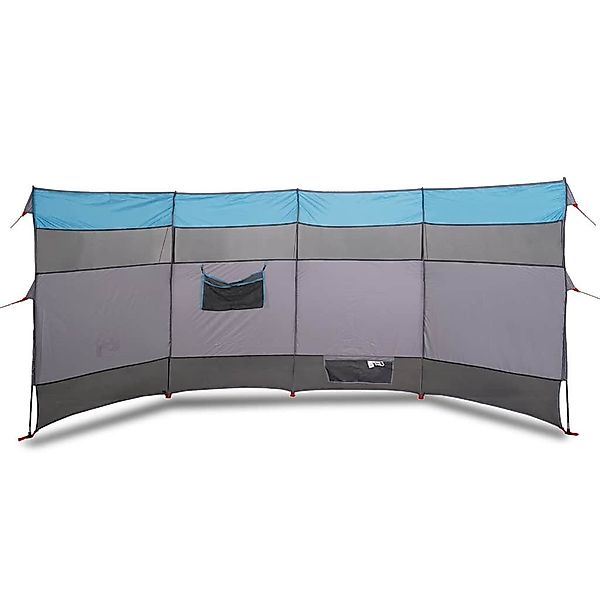 vidaXL Pavillon Camping-Windschutz Blau 366x152x152 cm günstig online kaufen
