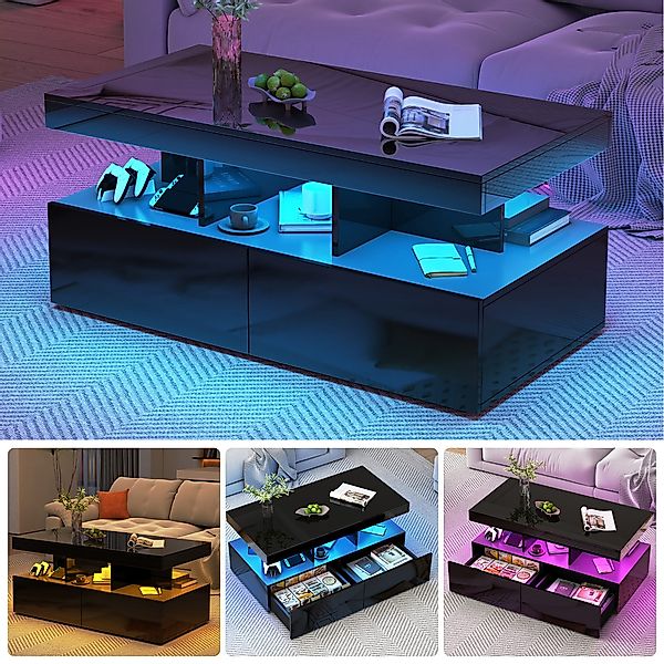 Furnishings Home Couchtisch Schreibtisch Beistelltisch LED günstig online kaufen