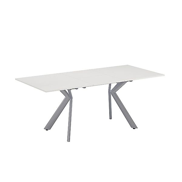Vicco Esstisch Trill, Weiß/Grau, 140 x günstig online kaufen