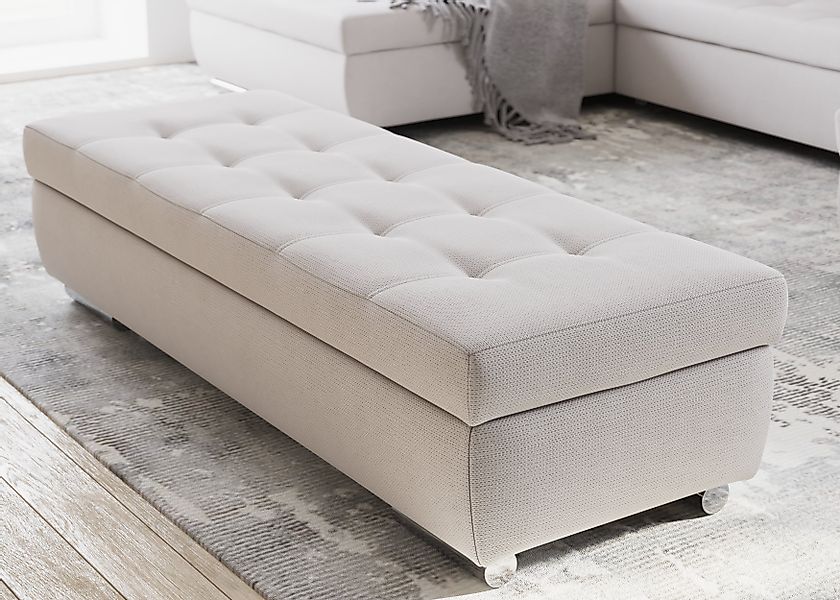 DOMO collection Hocker Treviso XXL: B/T/H: günstig online kaufen