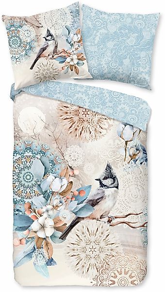 hip Wendebettwäsche »Frior«, Biber, 135x200, Warm, Weich, Wendeoptik, Reißv günstig online kaufen