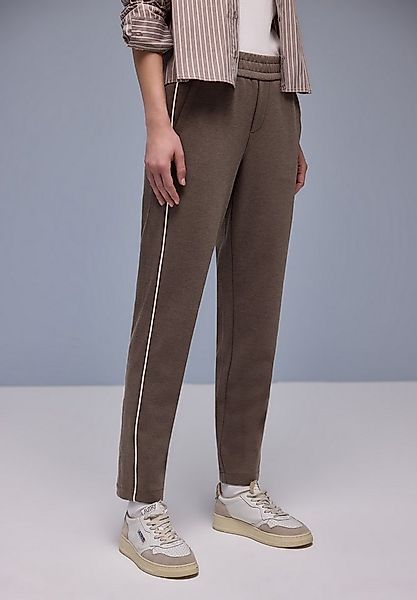 STREET ONE Stoffhose Style Bonny mit sportiven Tape Details günstig online kaufen