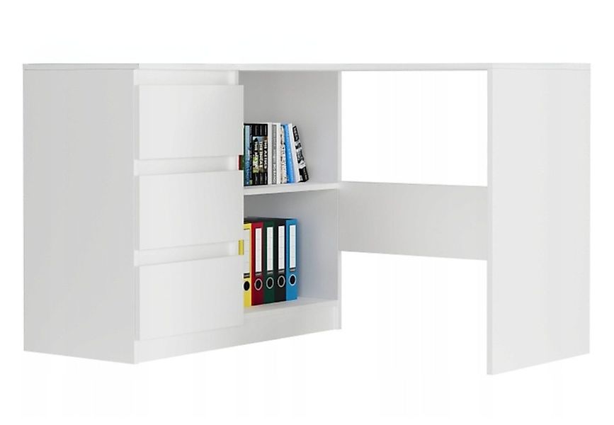 Home Collective Eckschreibtisch mit 3 Schubladen günstig online kaufen