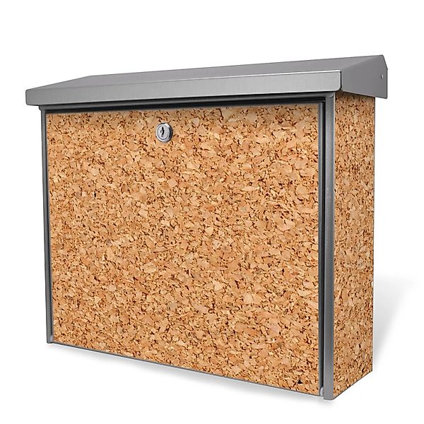 Banjado Briefkasten Edelstahl 38.5x31.5x12cm Ohne Zeitungsfach Inkl. Montag günstig online kaufen