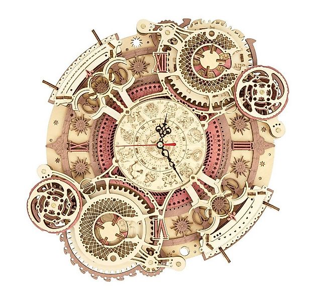 ROKR 3D-Puzzle Zodiac Wall Clock, 250 Puzzleteile günstig online kaufen