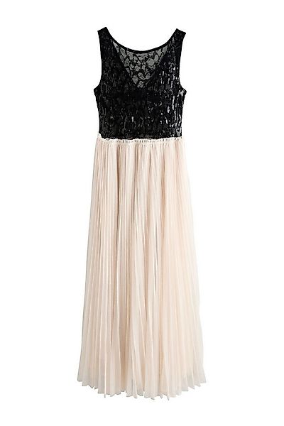 Next Maxikleid Festliches 2-in-1-Maxikleid, Faltenrock und Spitze (1-tlg) günstig online kaufen