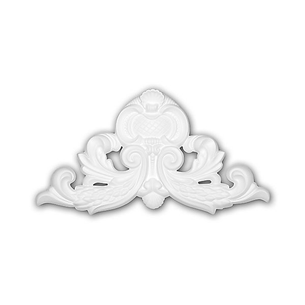 PROFHOME 160025 Zierelement dekoratives Element Stuckdekor aus Polyurethan günstig online kaufen