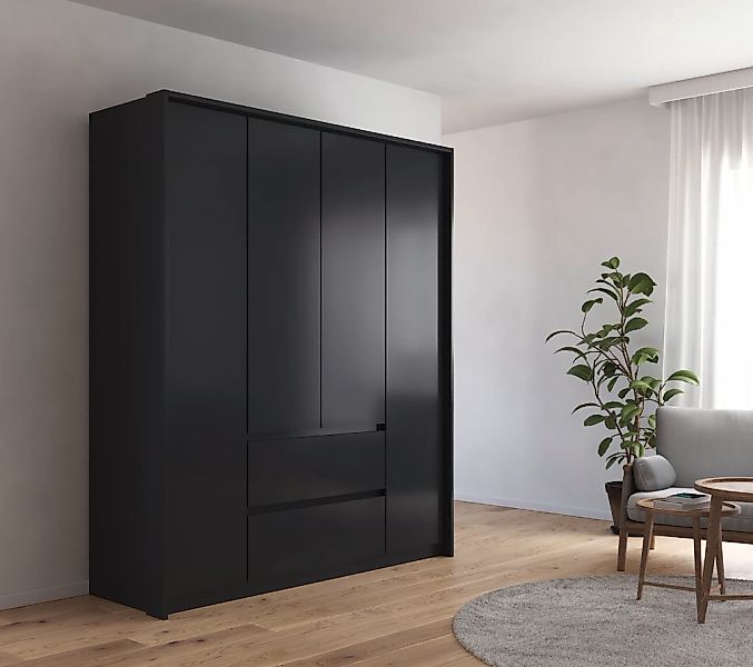 rauch Drehtürenschrank "Mainz mit Passepartout" optional mit Beleuchtung, A günstig online kaufen