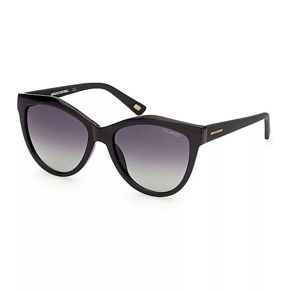 Skechers Se6104 Sonnenbrille 55 Shiny Black günstig online kaufen