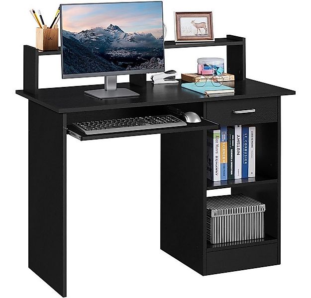 Yaheetech Schreibtisch Computertisch Laptoptisch, Bürotisch mit Schublade & günstig online kaufen