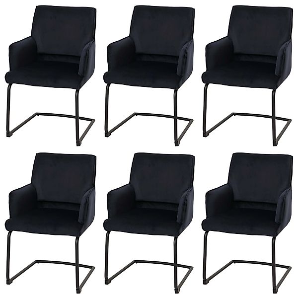 MCW Freischwinger N60 6er-Set Anthrazit-Blau günstig online kaufen