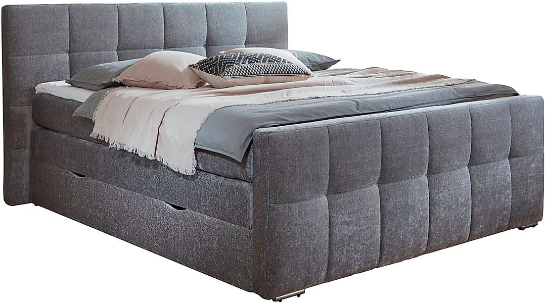 Places of Style Boxspringbett »Rosà«, H3/H3, H3/H4, H4/H4 möglich günstig online kaufen