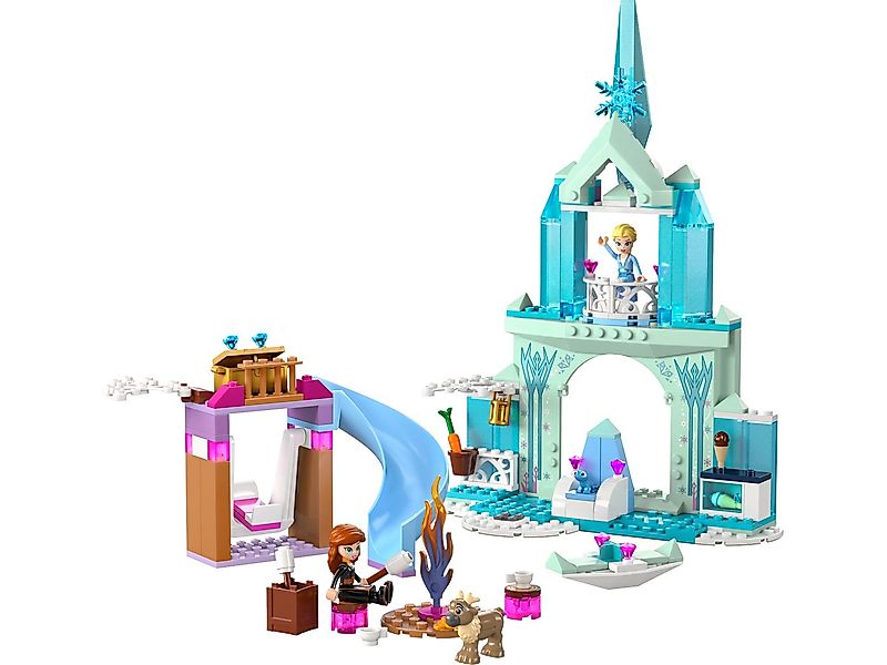 LEGO® Disney 43238 Elsas Eispalast Spielbausteine, (Set, 163 St., Set) günstig online kaufen