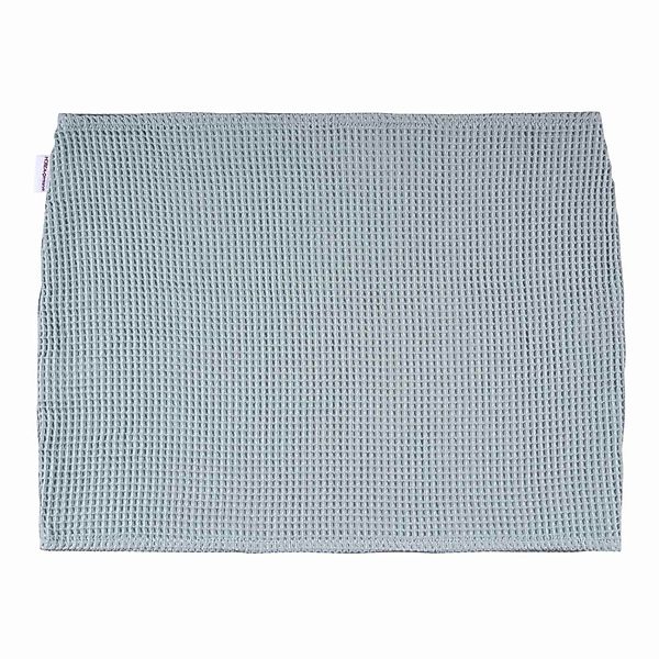HOBEA-Germany Stillkissenbezug Baby Lagerungsbezug Waffelmuster graublau, günstig online kaufen