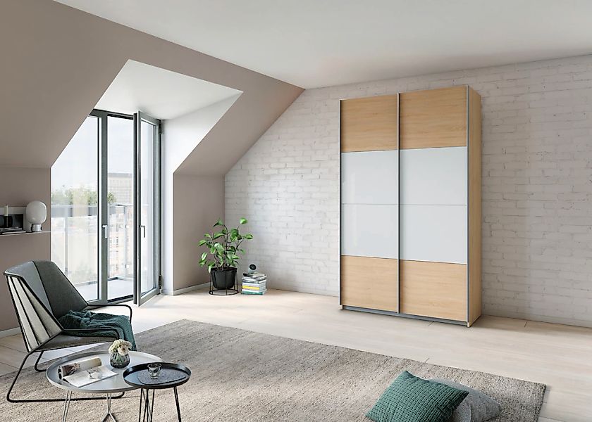 rauch Schwebetürenschrank "Quadra Schlafzimmerschrank in vielen Breiten" Kl günstig online kaufen