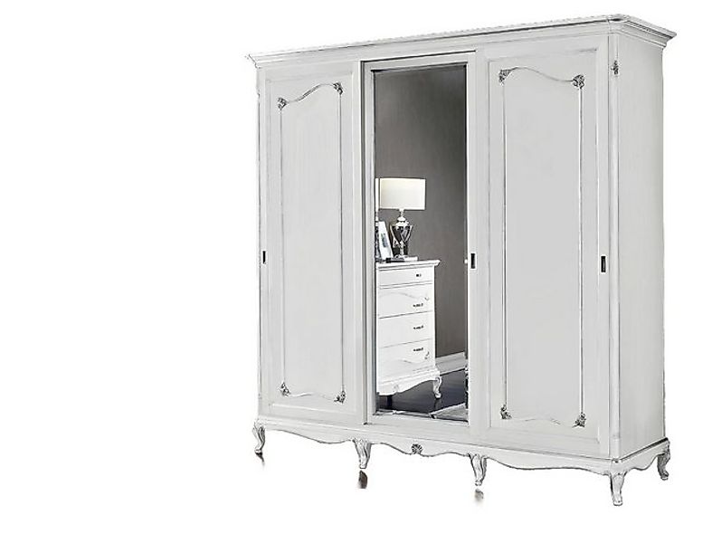 Xlmoebel Kleiderschrank Großer Kleiderschrank für Schlafzimmer mit Design H günstig online kaufen