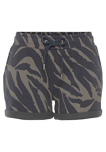 LASCANA Relaxshorts, mit seitlichen Taschen und Logostickerei, Loungewear günstig online kaufen