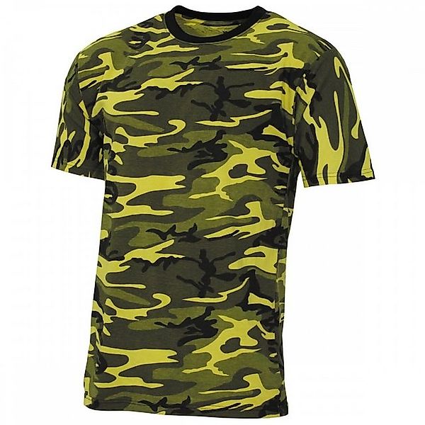 MFH T-Shirt Outdoor T-Shirt, "Streetstyle", gelb-camo, 140-145 g/m² günstig online kaufen