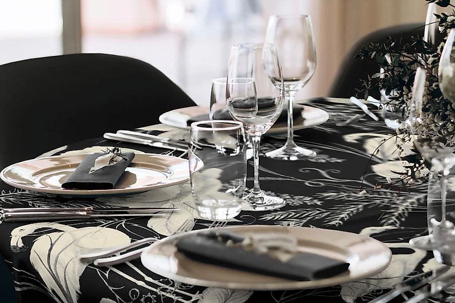 Adam Tischdecke "Eden" aus 100% Bio-Baumwolle günstig online kaufen