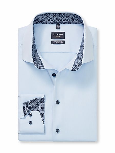 OLYMP Langarmhemd "Luxor 24/Seven", Climate Control, modern fit, Businesshe günstig online kaufen