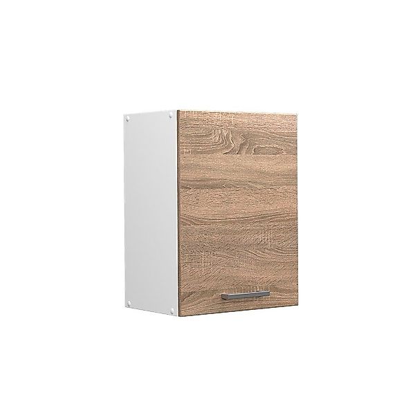 Vicco Schranksystem R-Line, Sonoma/Weiß, 45 cm günstig online kaufen