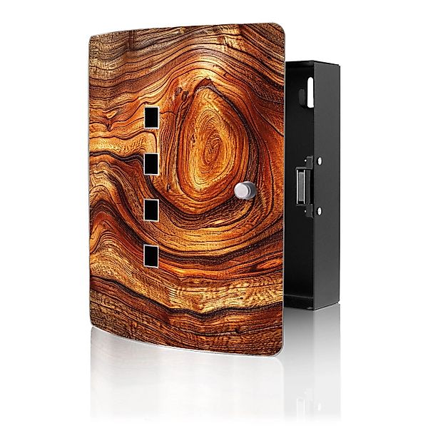 Banjado Design Schlüsselkasten Aus Edelstahl Für 10 Schlüssel 24x21,5x7cm M günstig online kaufen