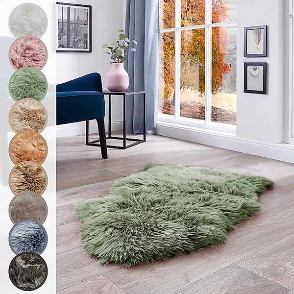 LUXOR living Fellteppich »Schaffell Namika«, fellförmig, 50 mm Höhe, echtes günstig online kaufen