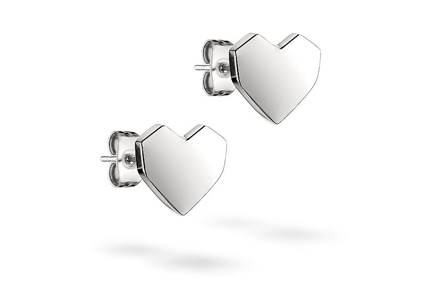 Liebeskind Berlin Paar Ohrstecker Schmuck Edelstahl Urban Heart Herz günstig online kaufen