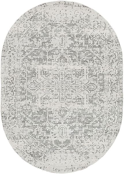 Livabliss Teppich »SYRACUSA, 275x200 cm«, oval, 12 mm Höhe, Vintage Orientt günstig online kaufen