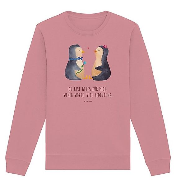 Mr. & Mrs. Panda Longpullover Pinguin Pärchen Größe L - Canyon Pink - Gesch günstig online kaufen