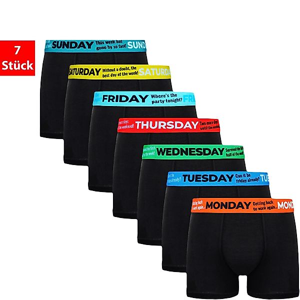 TEXEMP Boxershorts 7er Pack Herren Boxershorts günstig online kaufen