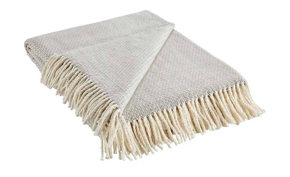 SCHÖNER WOHNEN Kollektion Plaid  Schöner Wohnen ¦ grau ¦ Maße (cm): B: 140 günstig online kaufen