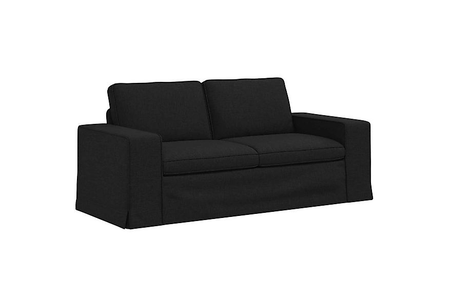 vidaXL Sofa Sofa Schwarz 182 x 80 x 82 cm Stoff, 1 Teile günstig online kaufen