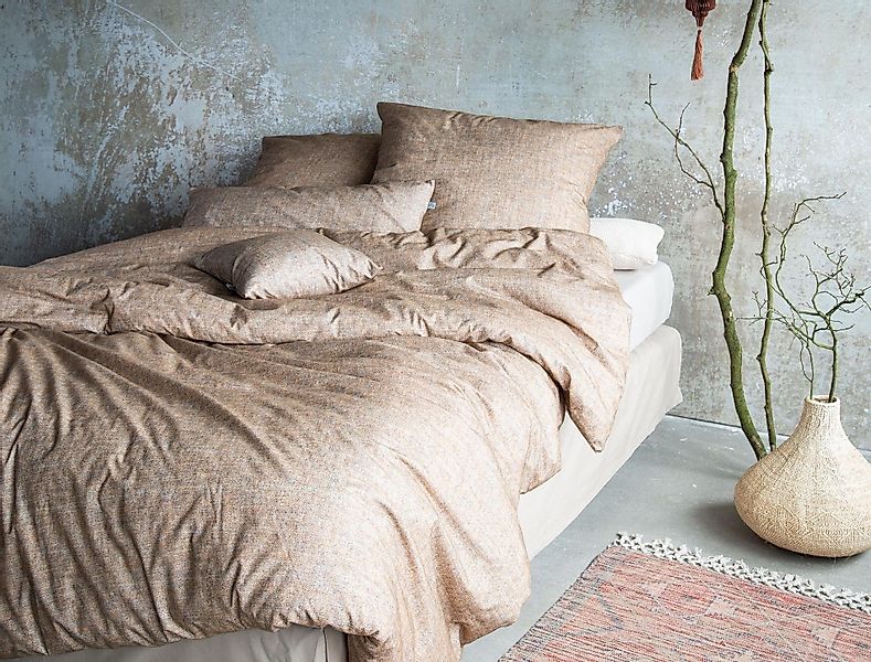 Irisette Bettwäsche Mink 8835, Biber, 2 günstig online kaufen