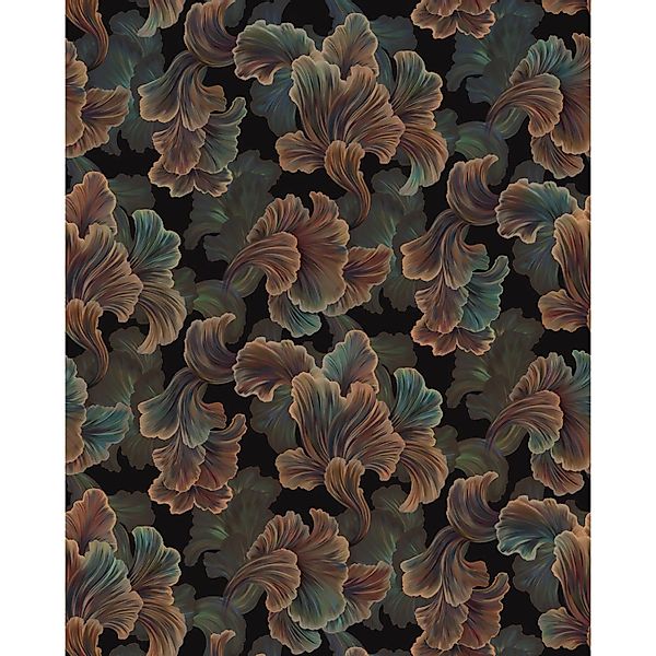 Komar Vliestapete Night Blossoms 200 cm x 250 cm günstig online kaufen