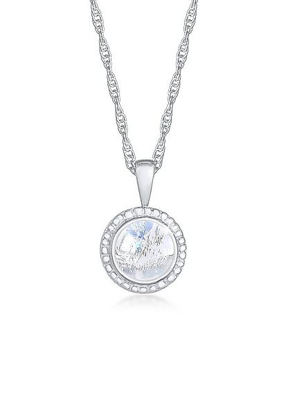 Nenalina Kette mit Anhänger Mondstein Boho Gedreht Basic 925 Silber günstig online kaufen
