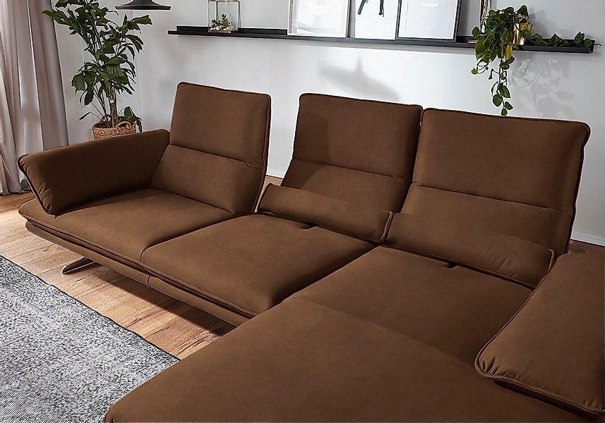 W.SCHILLIG Ecksofa "broadway, Designsofa mit tollem Sitzkomfort, L-Form", S günstig online kaufen