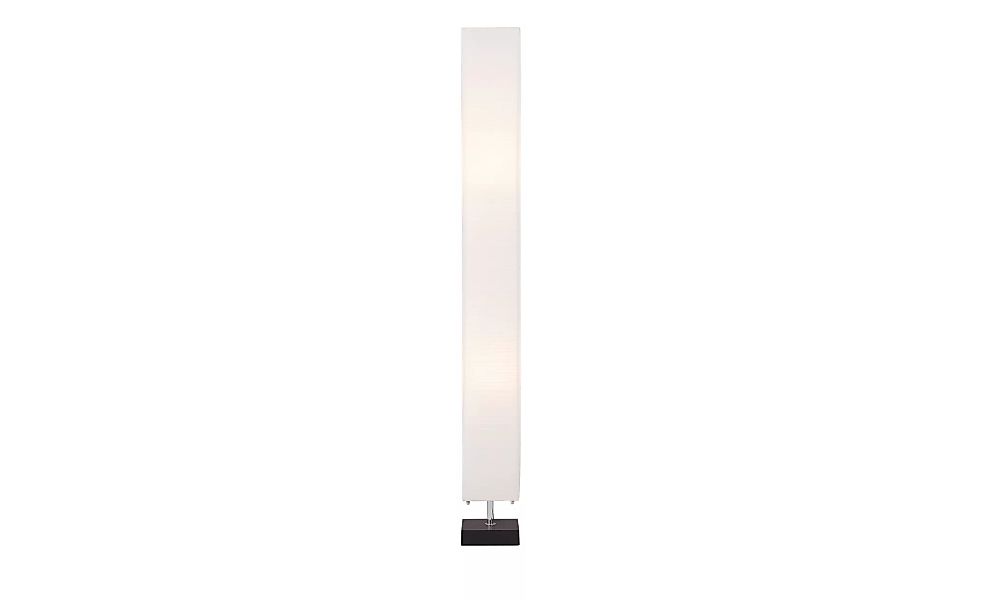 KHG Stehlampe mit weißem Papierschirm, Holzfuß ¦ weiß ¦ Maße (cm): B: 14 H: günstig online kaufen